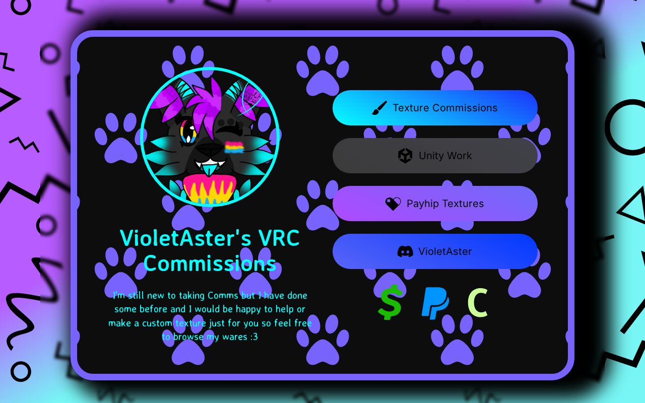 VioletAster's VRC Comms